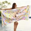 Vintage Anime Girl Beach Towel Quick-drying Super Absorbent Suitable for Swimming Beach Vacation Pool Gym Summer Gift for Friend