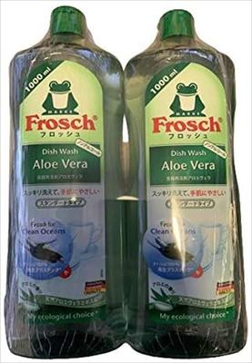 Frosh Geschirrspülmittel Aloe Vera 1000 ml x 2 Flaschen