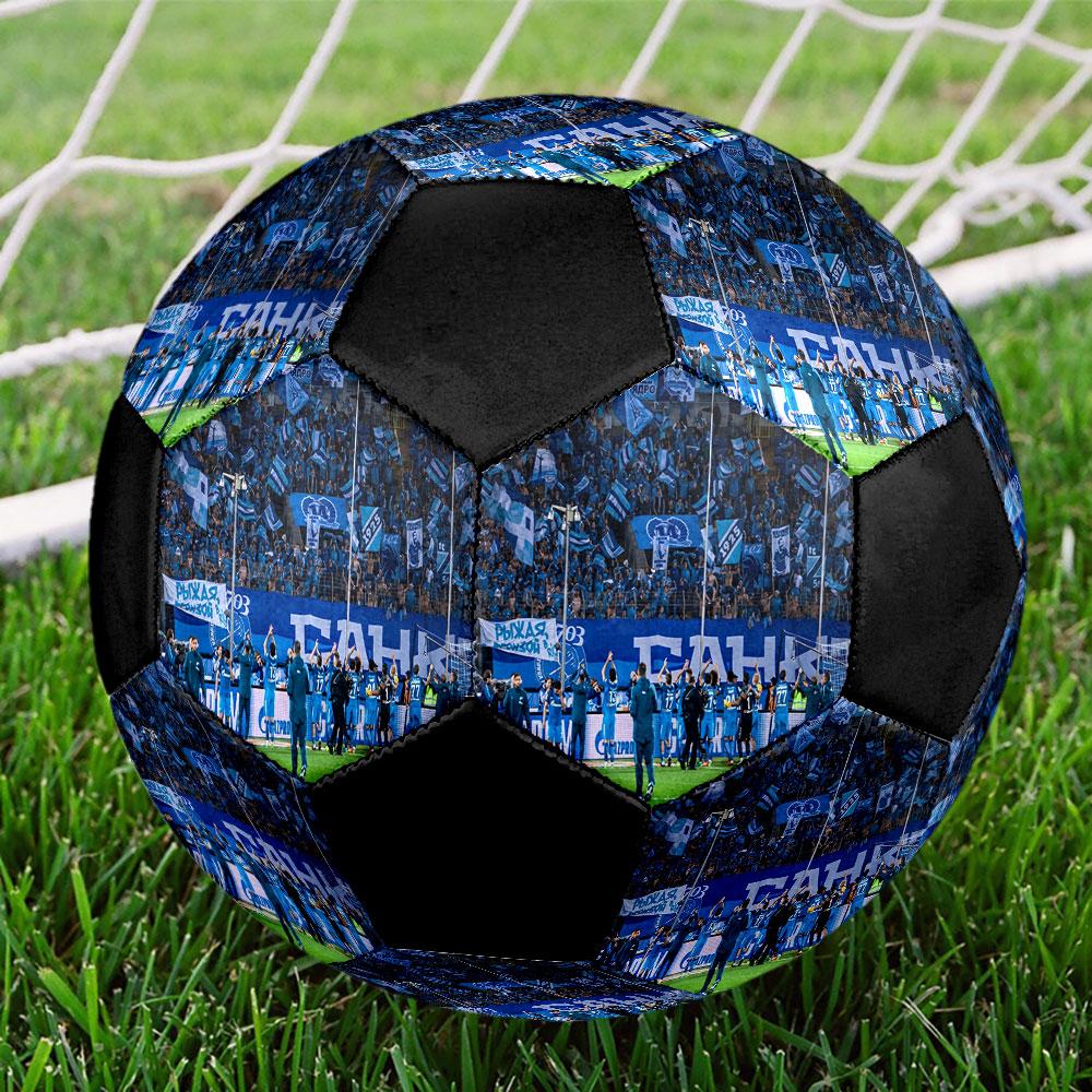 Zenit St Petersburg size5 Soccer Ball, colorful, suitable for all ages, machine-stitched, PVC material, competition grade,durable and high bounce