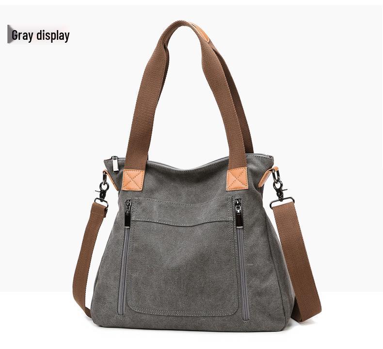 Versatile Large-Capacity Casual Tote Handbag