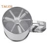 Stainless Steel Powder Flour Sieve Cup Mesh Strainer Baking Kitchen Gadget Tool Live City Fashion Home Decor