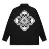 Kan6312 Kwjb0127 Skull Group 322 Work Jacket Black