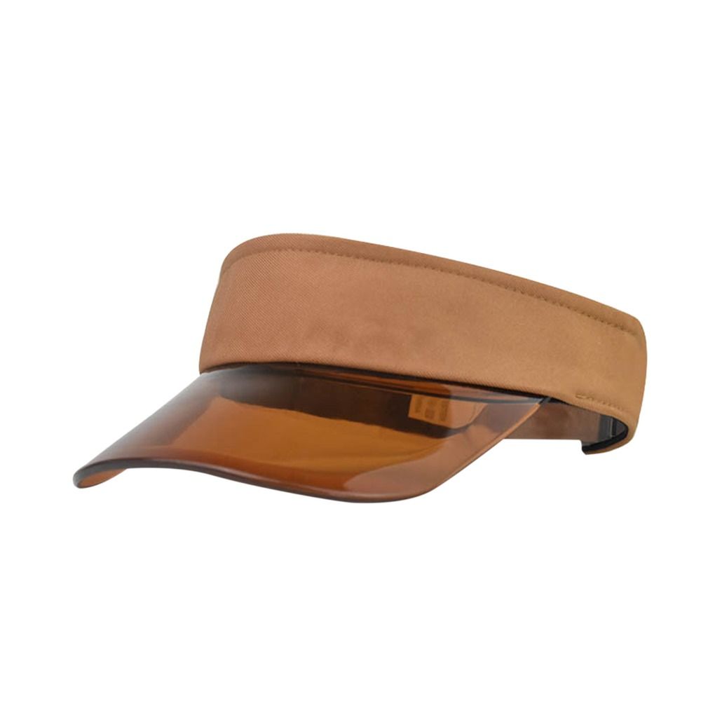 

Женская прозрачная летняя пляжная кепка для путешествий, солнцезащитные шляпы, многофункциональная кепка с защитой от ультрафиолета кофейный