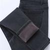 2022 Winter Jeans Women Gold Fleeces Inside Thickening Denim Pants High Waist Warm Trousers Female Jeans Woman Pants