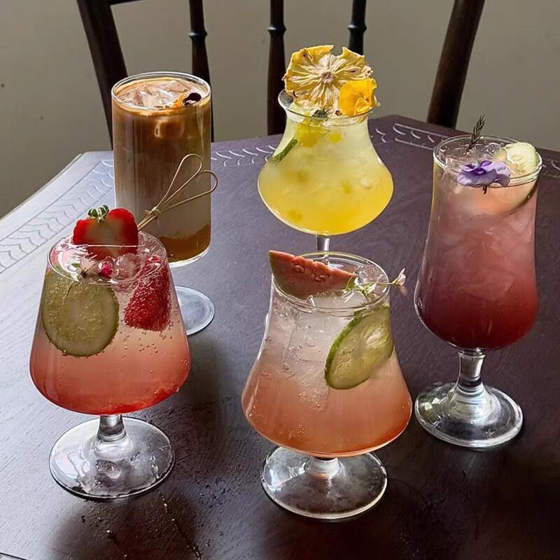 Nordic Style Glass Juice and Beverage Cup