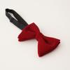 Fashion Pre-tied Black Velvet Bowties Exquisite Tuxedo Accessories Big Bow Tie Elegant Oversized Bow Tie Wedding Party