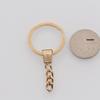 Handmade DIY Keychain Kit: Flat Ring & Square Chain A341