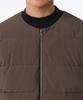 Musinsa Standard Daily Puffer Collarless Padded Jacket [Baroque Brown]