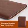 PU Leather Laptop Sleeve Carring Case 13 14 15 Inch Laptop Bag for Lenovo Dell Laptop