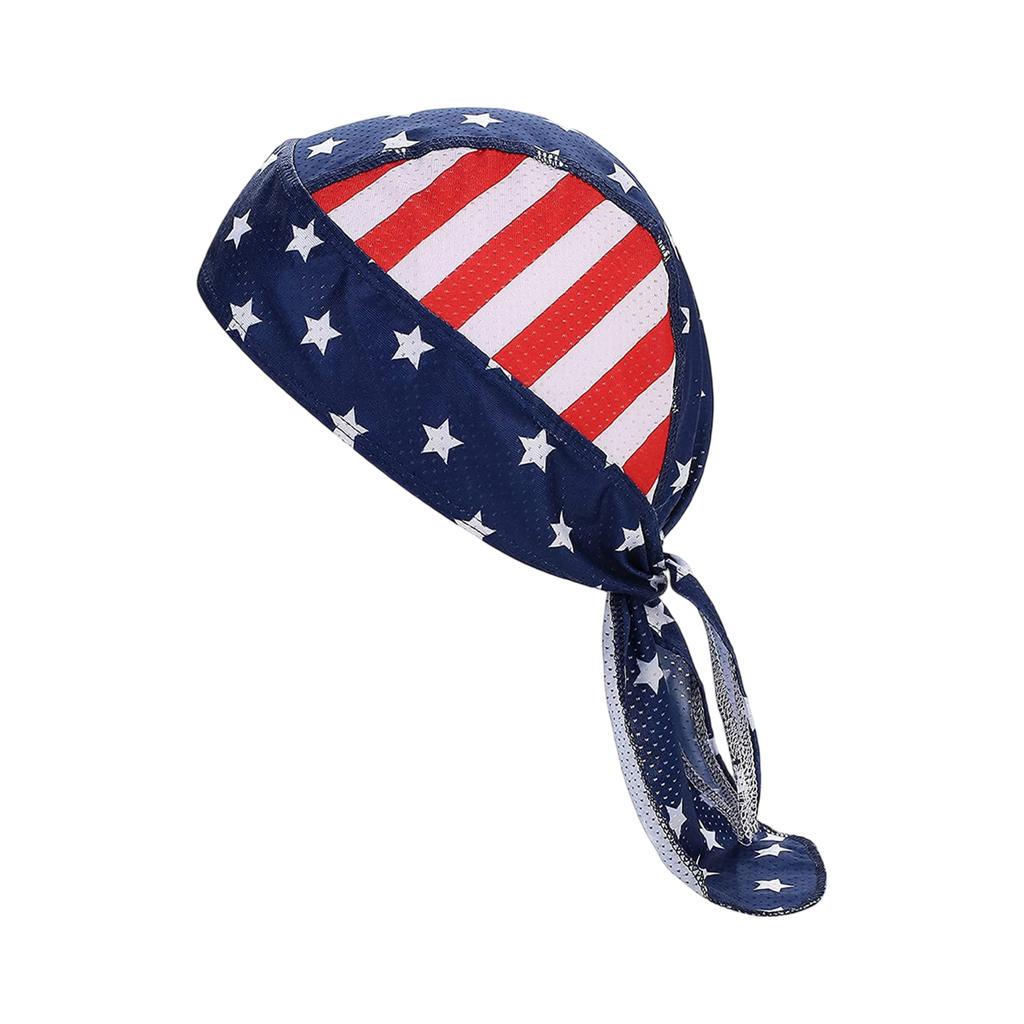 Outdoor Cycling Bandana Headscarf Skull Cap with Breathable Lightweight Fabric for Street Dance Hip Hop and Casual Wear