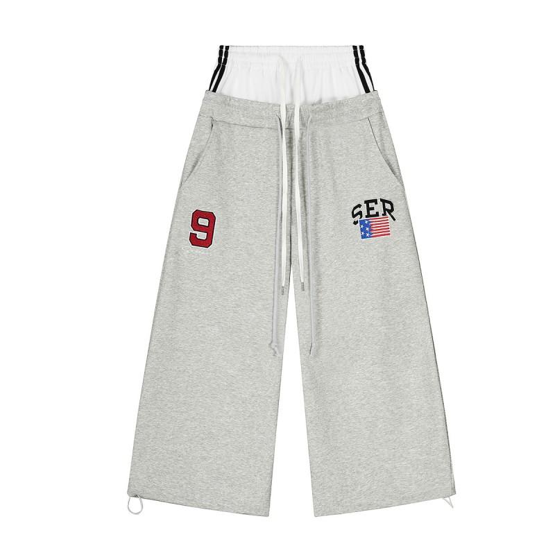2025 American Vintage Parachute Pants Men Women Loose Wide Leg - Casual Sport Trousers