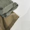 Women's Khaki Cargo Pants: American Street Style, Mid-Low Waist, Loose Fit, Pure Cotton, Stiff, Straight Leg, Autumn Casual Wear