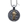 Saint Benedict Stainless Steel Exorcist Necklace with Faith Pendant Ornament