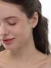 Lucore Silver 925 Modern Curved Volume Silver Earrings