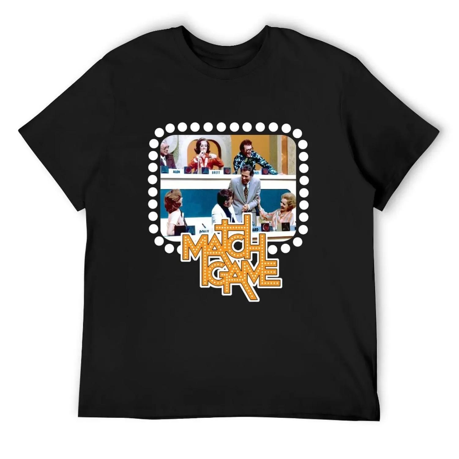 Match Game cast tribute T-Shirt sports fans essential t shirt blue archive quick drying mens t shirts pack S