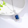 Necklace Female Color Treasure Redeen Cut Ice Flower Cut Zircon High Carbon Diamond Clavicle Chain Necklace Jewelry Spot