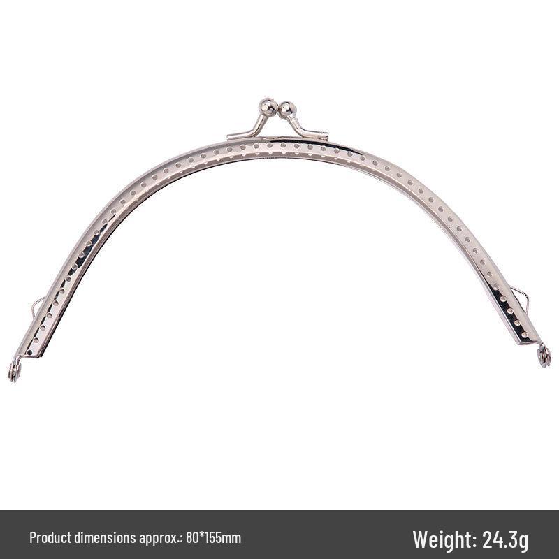 Retro Handmade Coin Purse Clasp Clips - DIY Material Kit for Crafting Bags