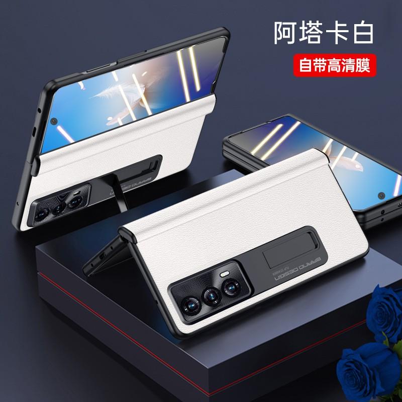Premium Full-Body Leather Case Honor Magic Vs2 With Integrated Hinge Protection Magnetic Kickstand Drop Resistance