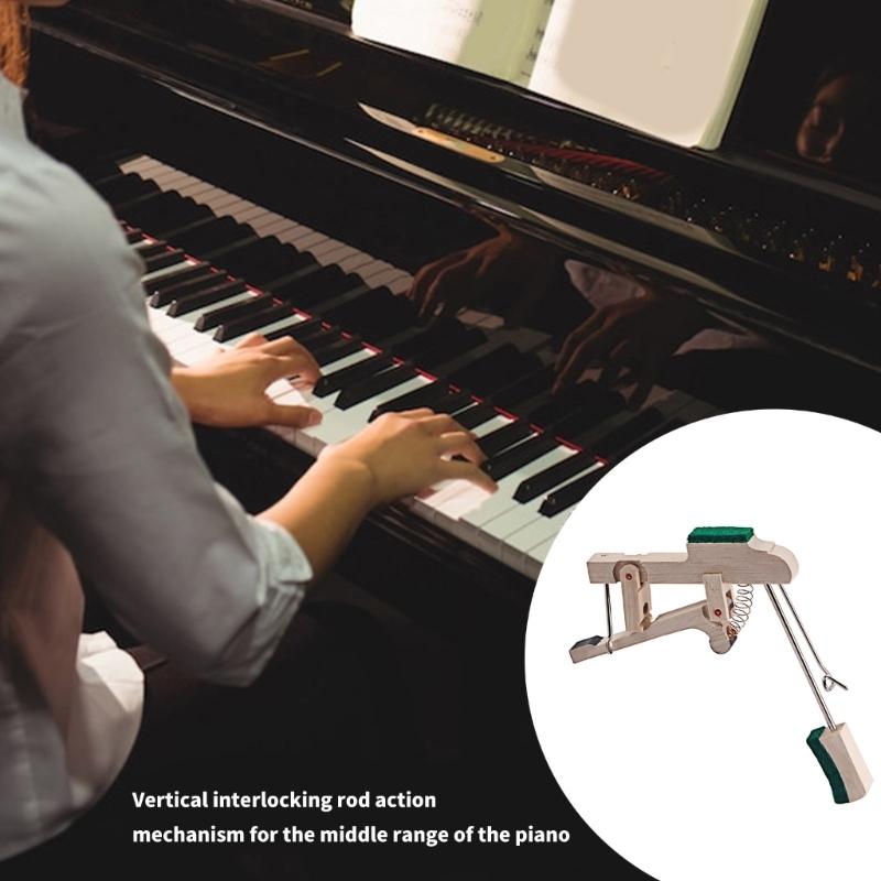 Professional Vertical Piano Action Mechanism Enhances Tone Control Quiet for Enhancing Tone Stability and Quiet Practice
