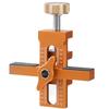 Multifunctional Cabinet Door Installation Jig With 6Mm, 8 Mm, 10Mm Latch Drilling Bits, Aluminum Alloy Woodworking Tool