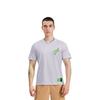 Li Ning T Shirts Men's White Crew Neck Moderate Straight Fit AHSR925-3