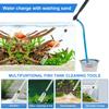 Electric Aquarium Siphon 4 In 1 Vacuum Fish Tank Cleaner Efficient Aquarium Vacuum Gravel Cleaning Tools Convenient Manipulation
