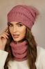 Liana Women' Winter Set Dark Pink