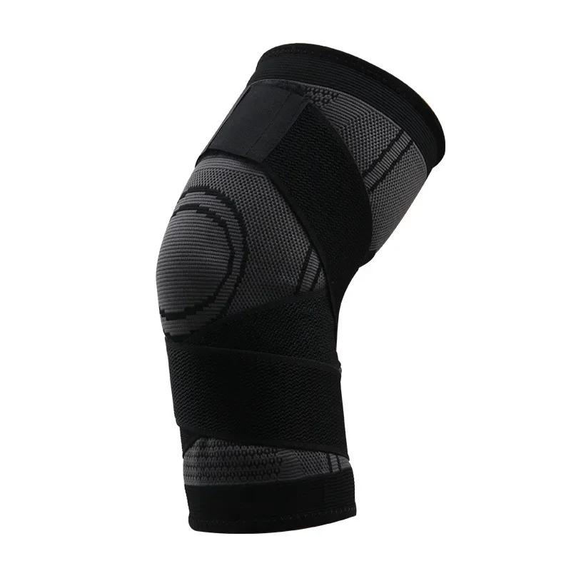 Kniebeschermer Sport Ademend Kniekussen Fitness Mannen Vrouwen Basketbal Kniebrace Sportschool Compressiebanden Wandelen Mouw Amagi