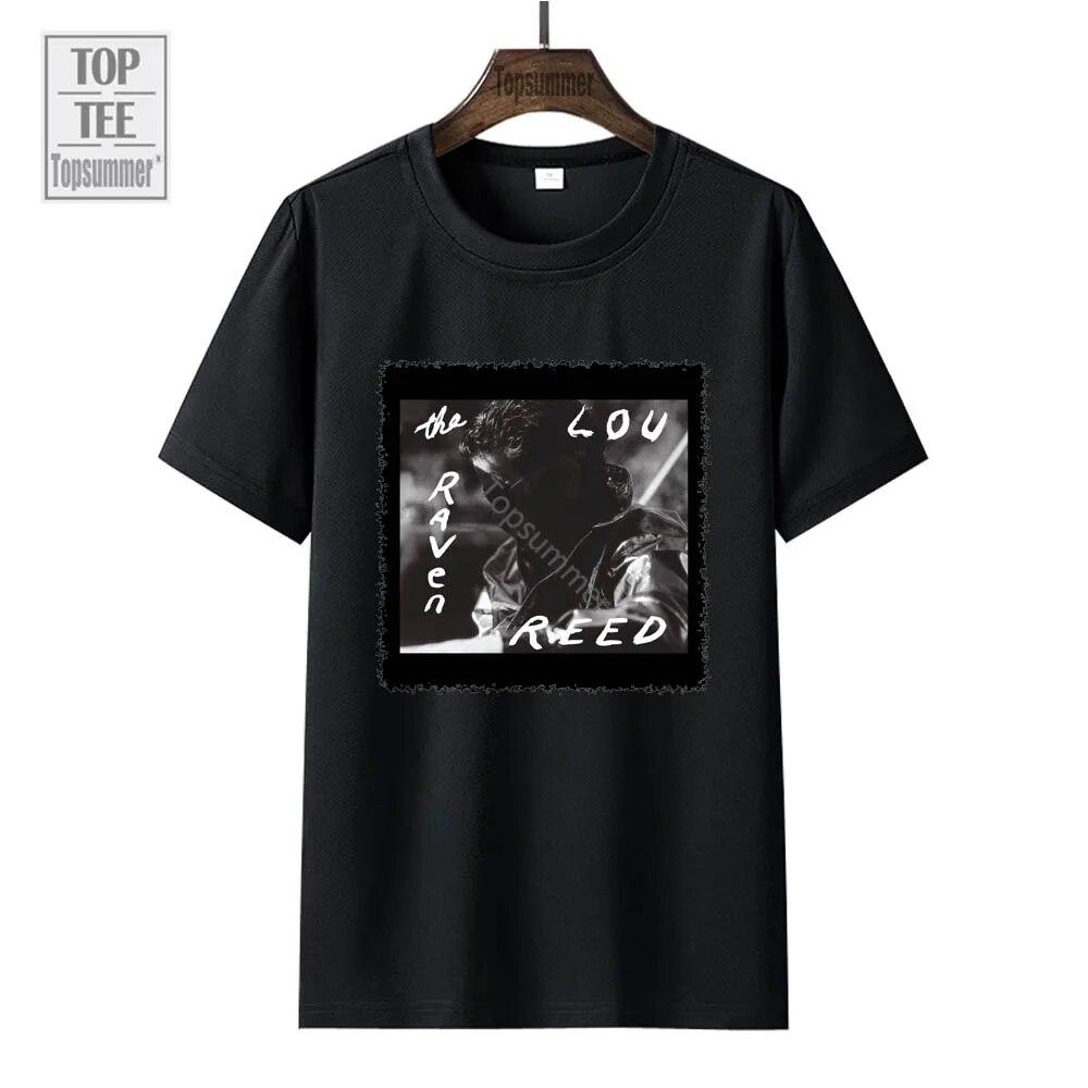 Tricou The Raven Album Lou Reed Tour Tricou Pop Trend Bumbac Tricou cupluri Top supradimensionat
