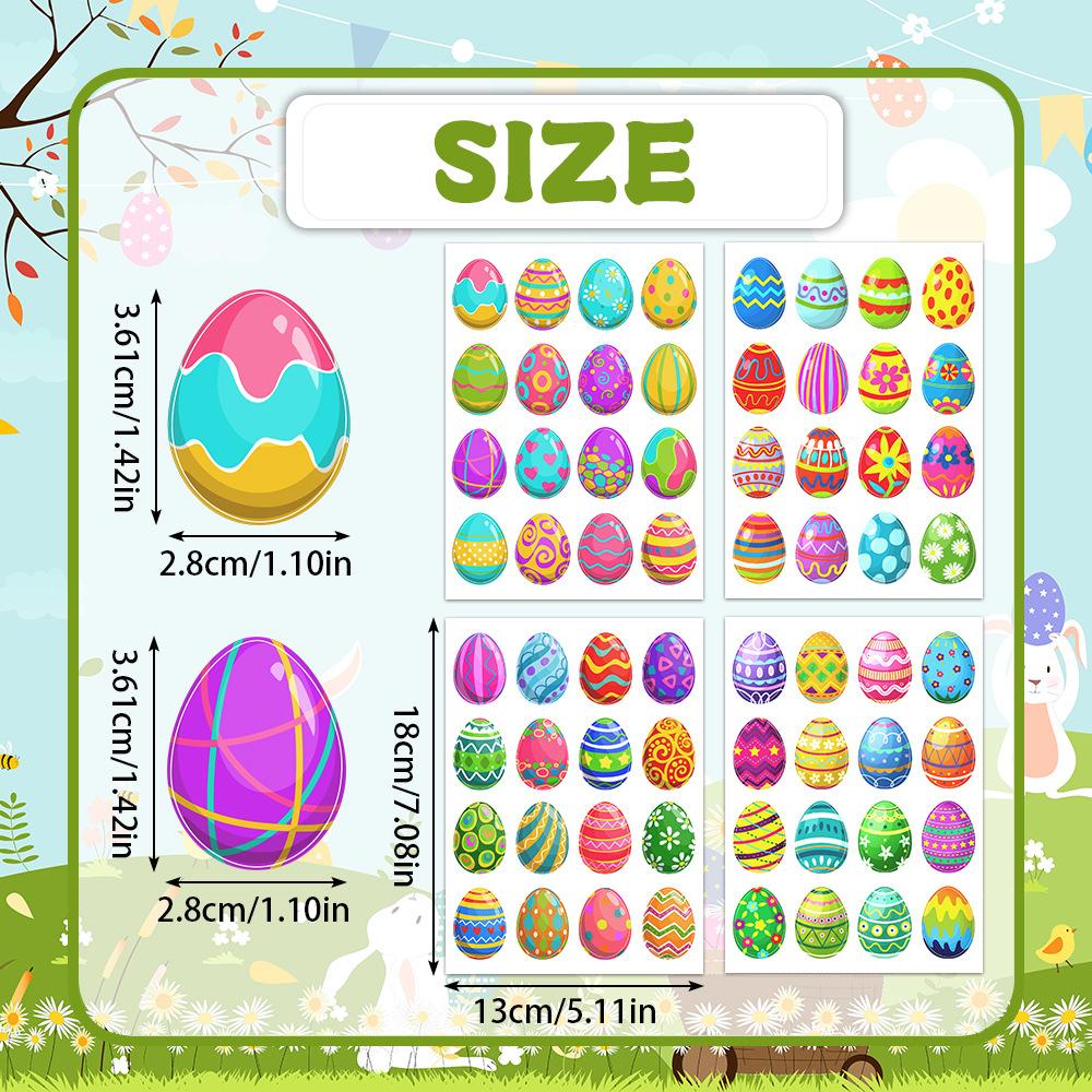 New Styles, Cartoon Easter, Children's DIY Easter Eggs, Gift Stickers, Party Baking, Cake Decoration Stickers, Holiday Supplies