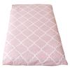 Capa de Futon "Anfa" Noite Feliz, Rosa Acinzentado, Solteiro Longo, Aprox.. 105 x 215 cm, 100% Algodão, Absorvente de Humidade, Respirável, Materiais Naturais, Conforto