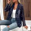 Lace Shirt Spring Summer Womens Versatile Solid Color Jacket Coats Long Sleeve Simple Hollow Design Fashion Versatile