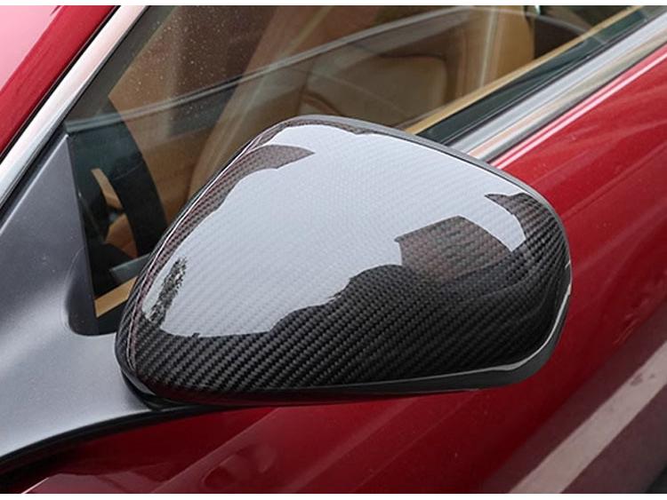 Maserati GT GTS 12 Dry Carbon Fiber Rearview Mirror Cover