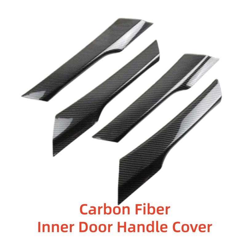 Car Upgrade Decoration Accessories Inner Door Handle Cover Trim Paste Style For Volkswagen Tiguan 2008 2009 2010 2011 2012-2016