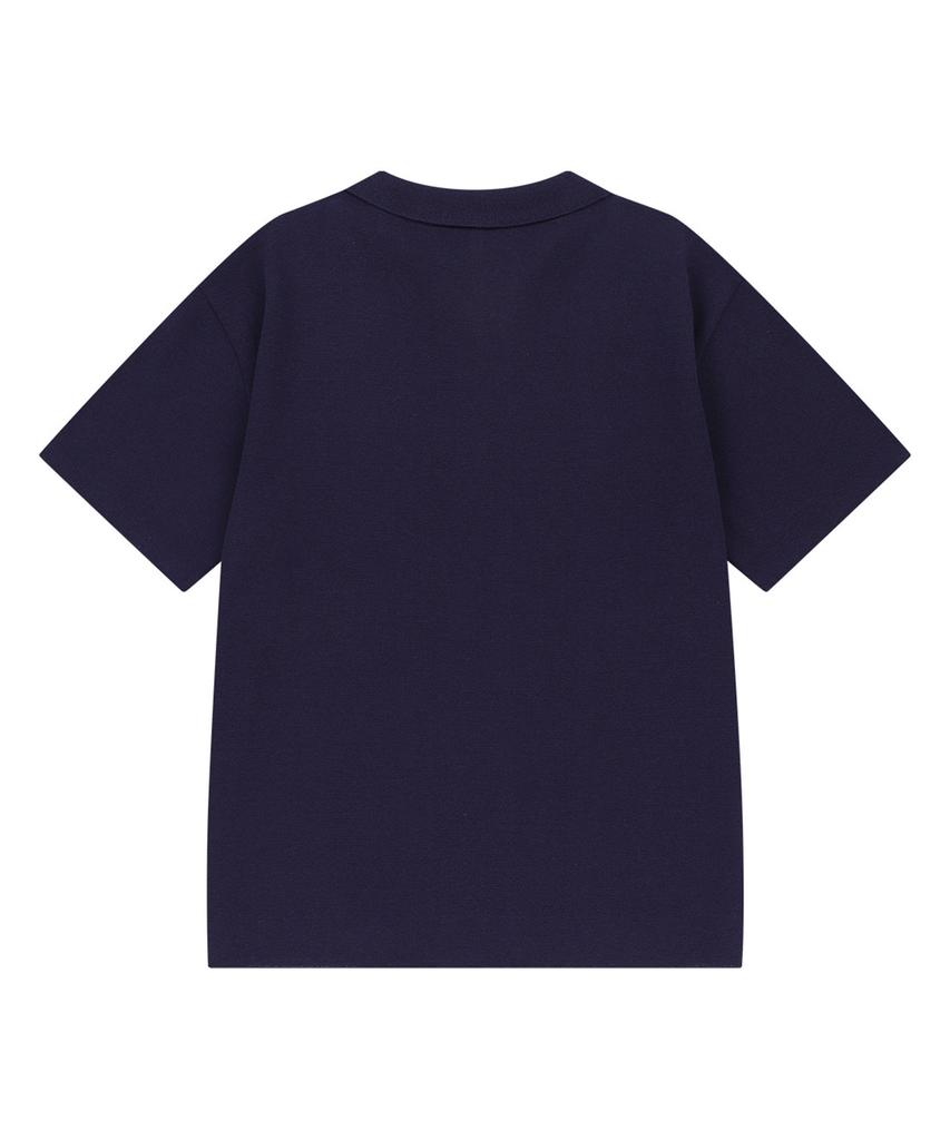 OFFGRID Og Cool Touch A/C Short Sleeve Knit - Navy