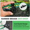 Shade Cloth Clips,2026 New Heavy Duty Round Plastic Lock Grip,Upgrade Windproof Fix Clamps(50Pcs)