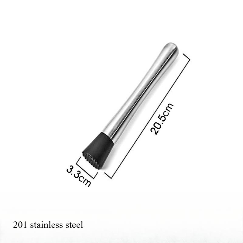 Stainless Steel Ice Breaker Cocktail Ice Breaker Cream Tea Lemon Hammer Pounding Ice Bar Supplies