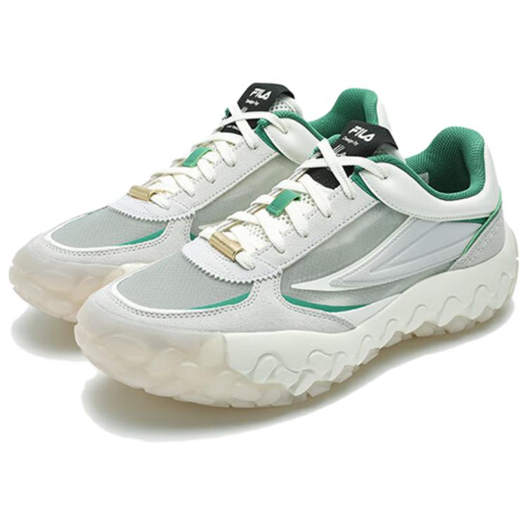 FILA Gara 2 Comfortable Versatile Durable Low-Top Running Shoes Men sneaker Gray White F12M433201FNS