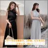 ALL DAY Shining Long Dress with Sleeveless Chiffon Maxi Perfect for Casual and RW30GRL Belt, Self-Adjustable Dress, Parties, Events, Resorts, Wear,