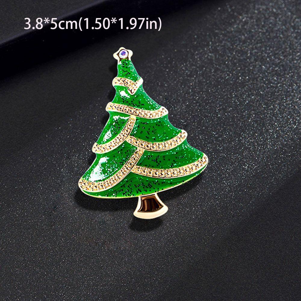 Drop Oil Snowflake Elk Brož Enamel Fashion Girls