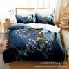 3D Digital Printing Bedding Four-Piece Set Three-Piece Set Warcraft Bed Sheet Quilt Pillow