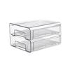 PET Egg and Veggie Refrigerator Organizer - Stackable, Multifunctional Drawer with Drainage
