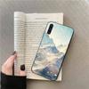 Mountain Peak Forest Snow mountain White smoke Phone Case For Samsung Galaxy A7 A50  51 A70  80 A40 A20 A30 A8 A6 A8 Plus A9 A71