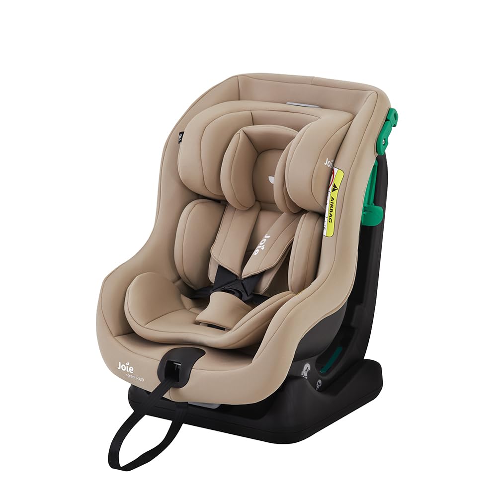 Joie Steady R129 Barnesete (Setebelte type), ECE R129-kompatibel, Lett og kompakt, Egnet for nyfødte og oppover. [Bakovervendt: 40-105 cm