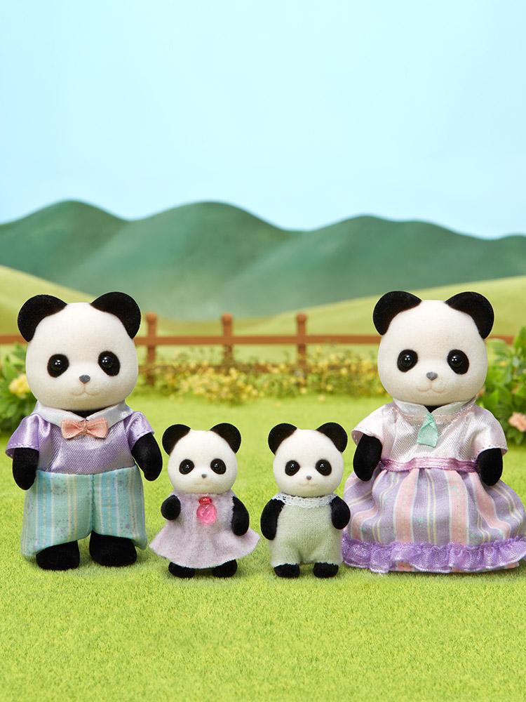 

[toytron] 5529 Pookie Panda Family Doll Set