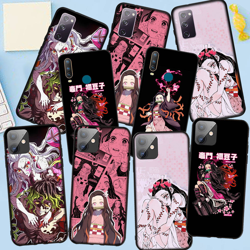 Case for iPhone 17 16 15 Xiaomi Poco F8 F7 X7 X6 M8 C85 C75 C71 Redmi Note 14 13 12 11 Pro Max A3 14C 13C 15C Daki Gyutaro Nezuko Demon Slayer Cover