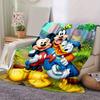 1 pezzo, Coperta Plaid Disney Topolino e Amici Morbida e Accogliente per Arredamento Casa, Copridivano, Uso Esterno, Viaggio