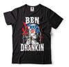 Mens Ben Drankin Shirt Funny 4th Of July Shirt USA President Tee Franklin Shirt