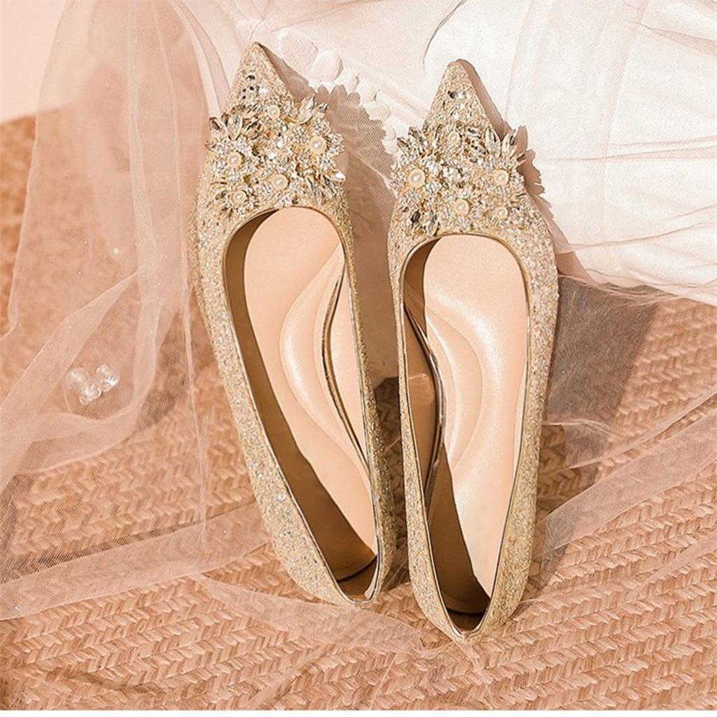 Premium comfortable versatile flat-soled single shoes women's 2025 spring and summer new French pointed women's single shoes without tiring feet