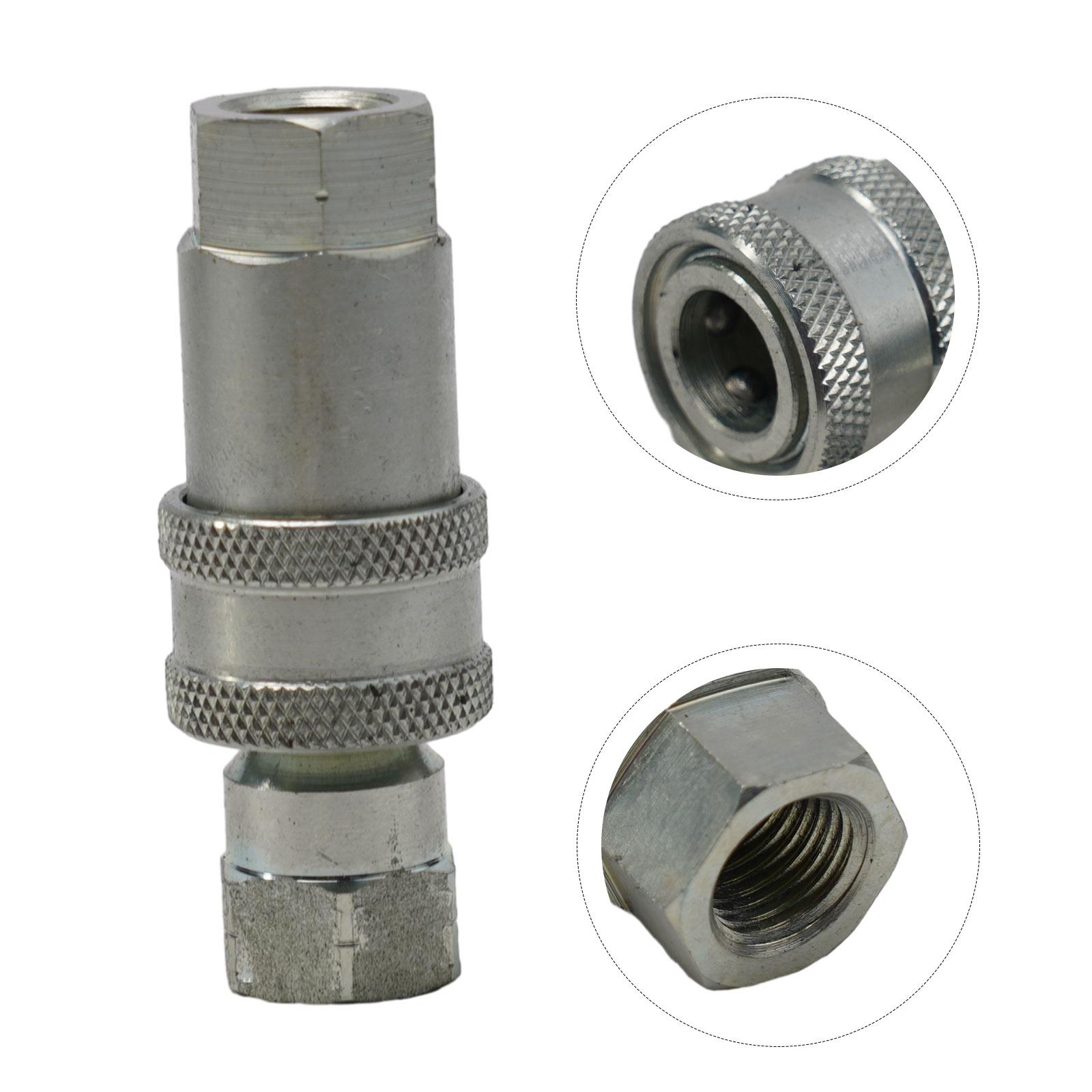 

Hydraulic Connector Release Fitting 1 Set Internal Thread Agricultural Machinery Industrial Equipment Brand New
